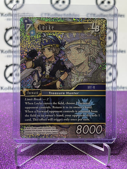2026 FINAL FANTASY JOURNEY OF DISCOVERY TCG LOCKE # 27-121R RARE  FOIL CARD