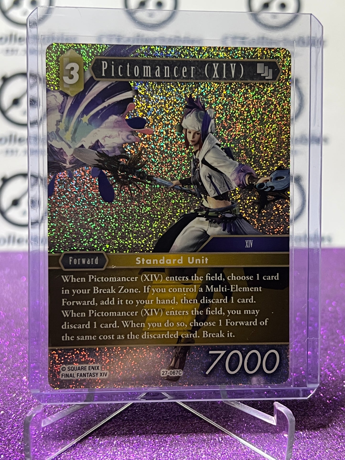 2026 FINAL FANTASY JOURNEY OF DISCOVERY TCG PICTOMANCER (XIV) # 27-067C COMMON FOIL CARD