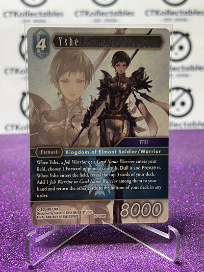 2026 FINAL FANTASY JOURNEY OF DISCOVERY TCG YSHE # 27-019H NON-FOIL CARD