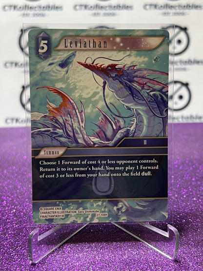 2026 FINAL FANTASY JOURNEY OF DISCOVERY TCG LEVIATHAN # 27-108H NON-FOIL CARD