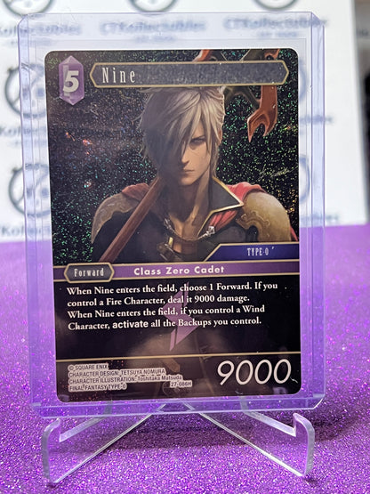 2026 FINAL FANTASY JOURNEY OF DISCOVERY TCG NINE # 27-086H FOIL CARD
