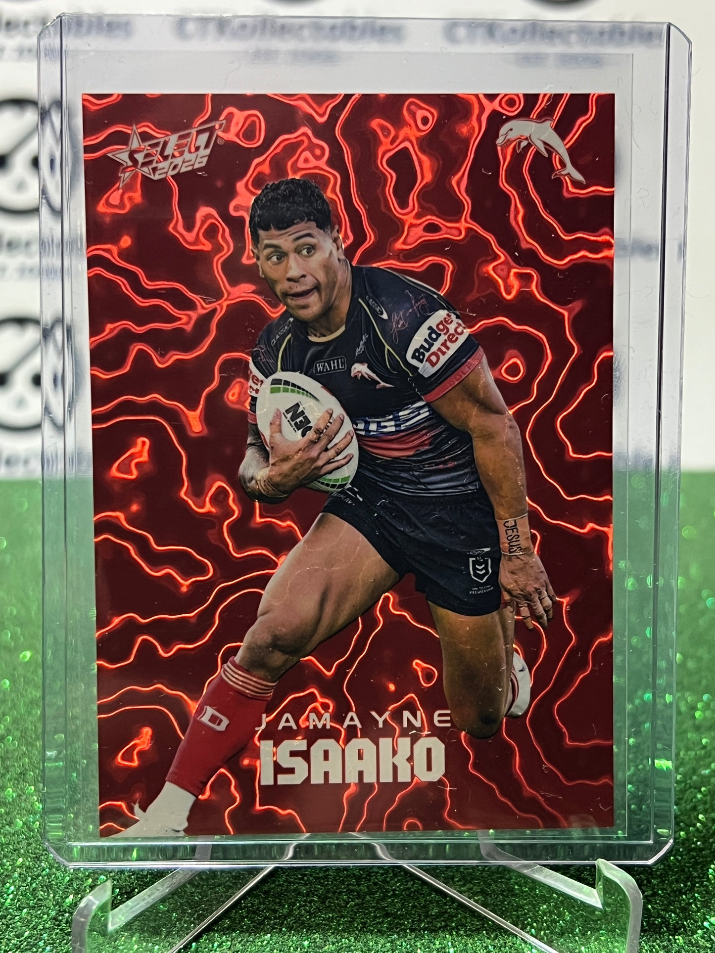 2026 Select NRL League Heroes Red Mercury  # M53 Jamayne Isaako 431/450 Dolphins