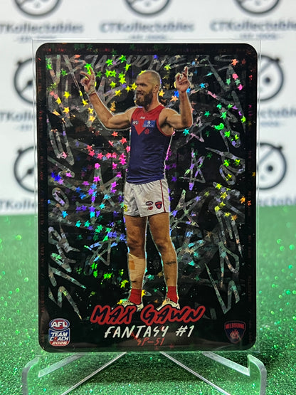 2026 AFL TEAMCOACH MAX GAWN # SP-51 FANTASY #1 MELBOURNE DEMONS