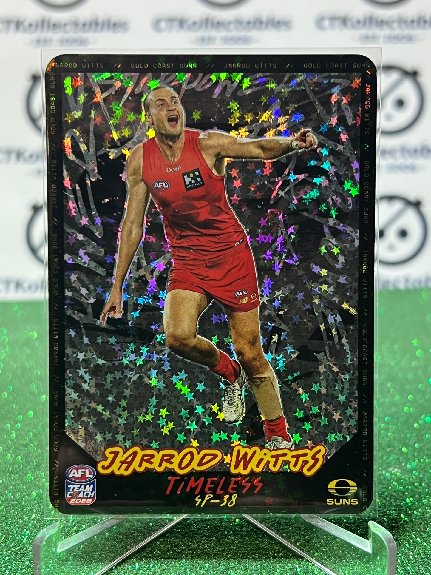 2026 AFL TEAMCOACH JARROD WITTS # SP-38 TIMELESS GC SUNS