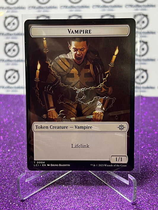 2023 MAGIC THE GATHERING THE LOST CAVERNS OF IXALAN - VAMPIRE # T 0004 TOKEN CREATURE - VAMPIRE CARD