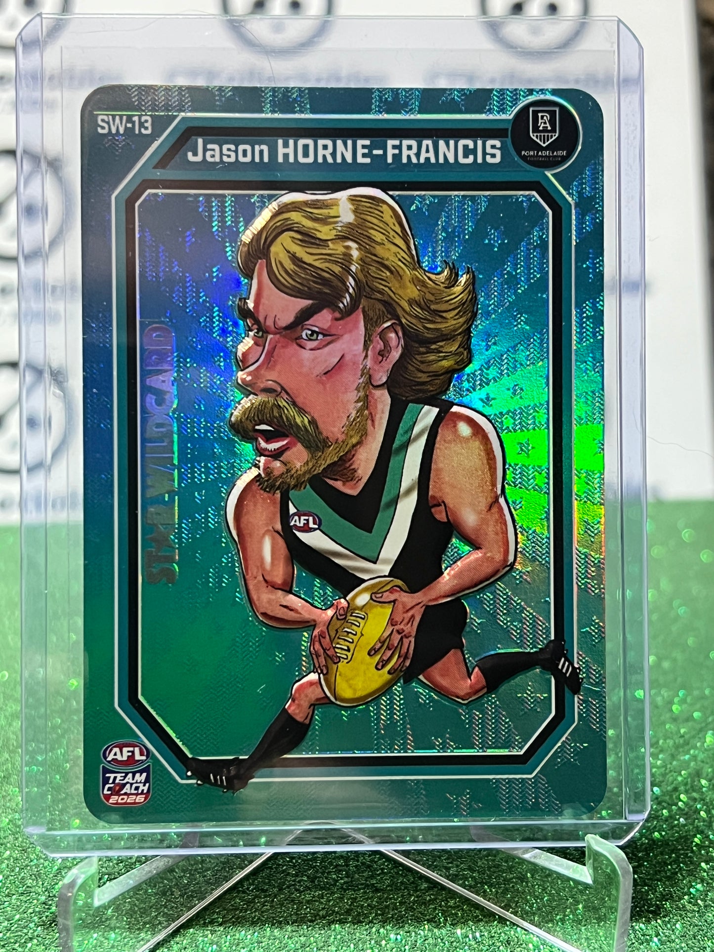 2026 AFL TEAMCOACH JASON HORNE-FRANCIS # SW-13 STAR WILD CARD PORT ADELAIDE POWER