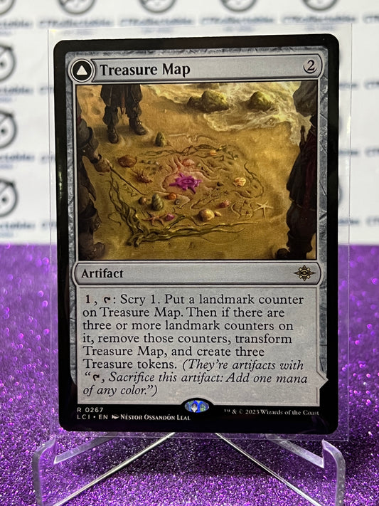 2023 MAGIC THE GATHERING THE LOST CAVERNS OF IXALAN TREASURE MAP # R 0267 NON-FOIL ARTIFACT CARD