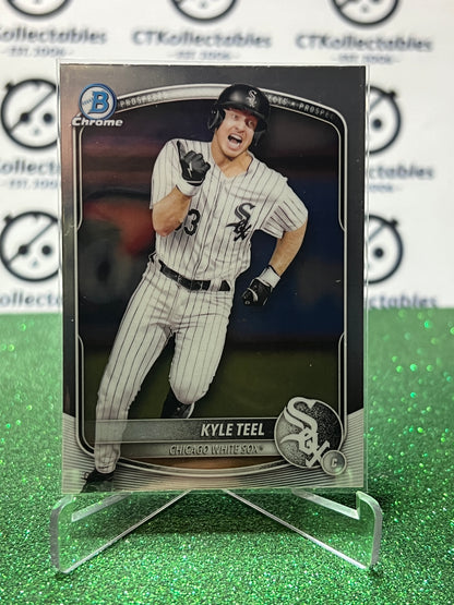 2026  BOWMAN CHROME KYLE TEEL  # BCP-118 CHICAGO WHITE SOX  BASEBALL CARD