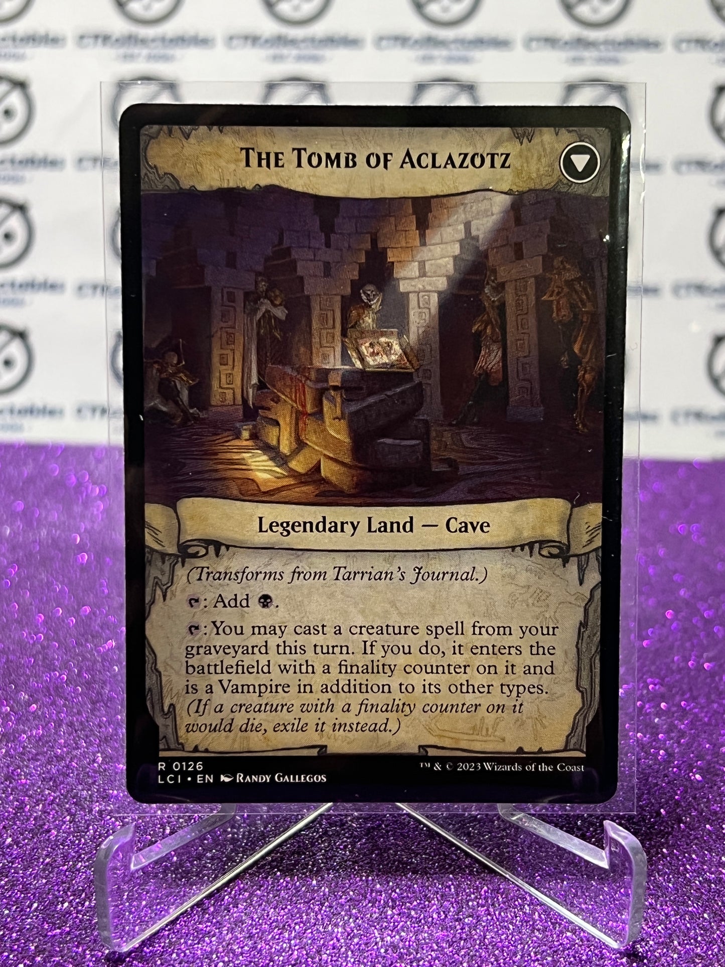 2023 MAGIC THE GATHERING THE LOST CAVERNS OF IXALAN TARRIAN'S JOURNAL  # R 0126 NON-FOIL LEGENDARY ARTIFACT CARD