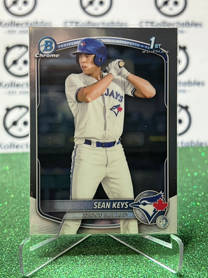 2026  BOWMAN CHROME SEAN KEYS 1ST # BCP-89 TORONTO BLUE JAYS BASEBALL CARD