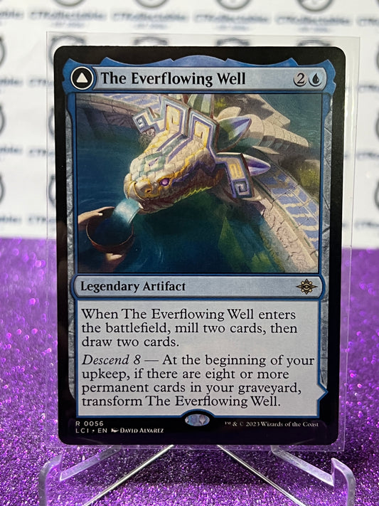 2023 MAGIC THE GATHERING THE LOST CAVERNS OF IXALAN THE EVERFLOWING WELL # R 0056 NON-FOIL LEGENDARY ARTIFACT CARD