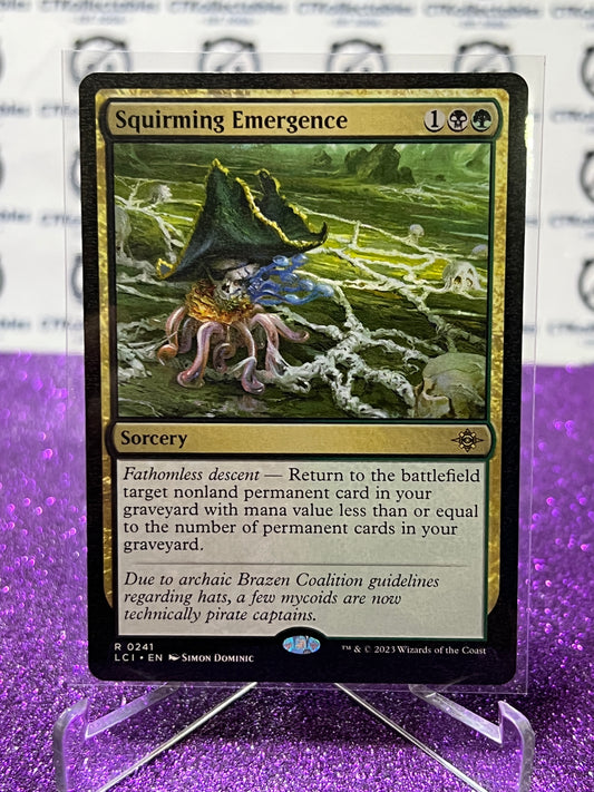 2023 MAGIC THE GATHERING THE LOST CAVERNS OF IXALAN SQUIRMING EMERGENCE # R 0241 NON-FOIL SORCERY CARD