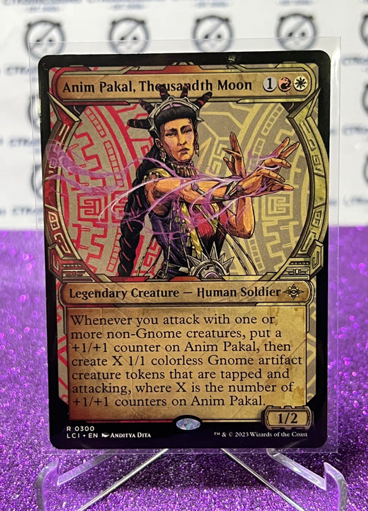 2023 MAGIC THE GATHERING THE LOST CAVERNS OF IXALAN ANIM PAKAL, THOUSANDTH MOON  # R 0300 NON-FOIL LEGENDARY CREATURE-HUMAN SOLDIER CARD