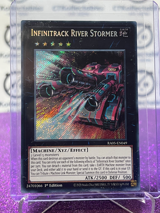YU-GI-OH! RARITY COLLECTION INFINITRACK RIVER STORMER # RAO5-EN049 STARLIGHT 1ST EDITION TCG CARD