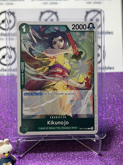 ONE PIECE THE AZURE SEA'S SEVEN KIKUNOJO # OP14-023 R FOIL ENGLISH TCG