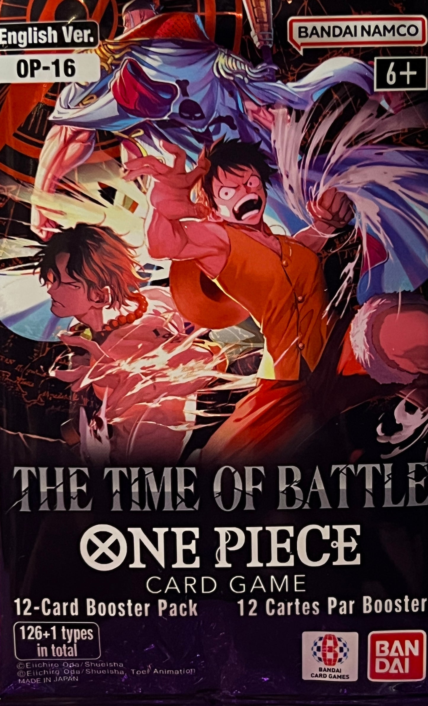 2026 ONE PIECE THE TIME OF BATTLE TASHIGI # SP OP14-029 R FOIL TCG CARD