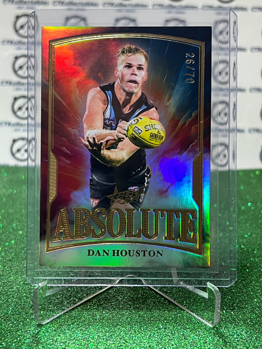 2024 AFL SELECT FOOTY STARS DAN HOUSTON # AP25 ABSOLUTE 26/70  PORT ADELAIDE POWER