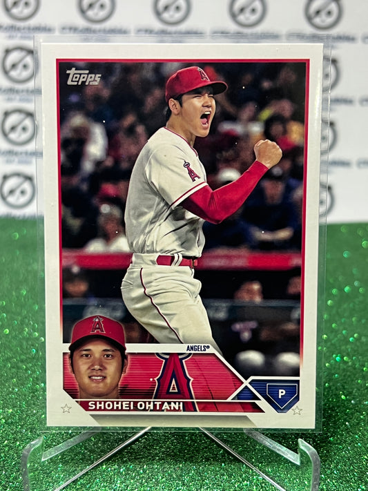 2023 TOPPS SHOHEI OHTANI # 17 LOS ANGELES ANGELS BASEBALL CARD