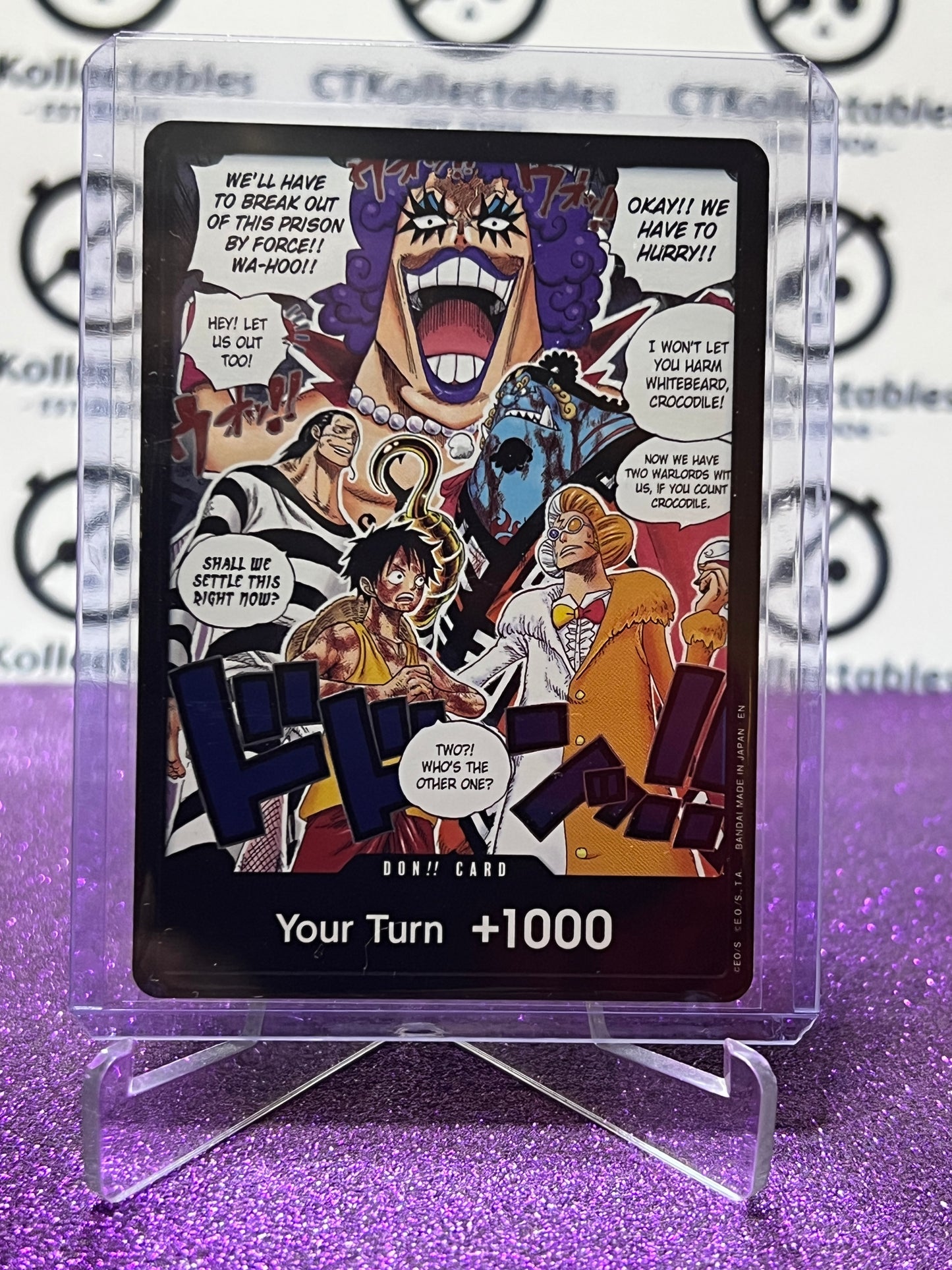 2026 ONE PIECE THE TIME OF BATTLE OP16 DON !! EMPORIO.IVANKOV FOIL TCG CARD