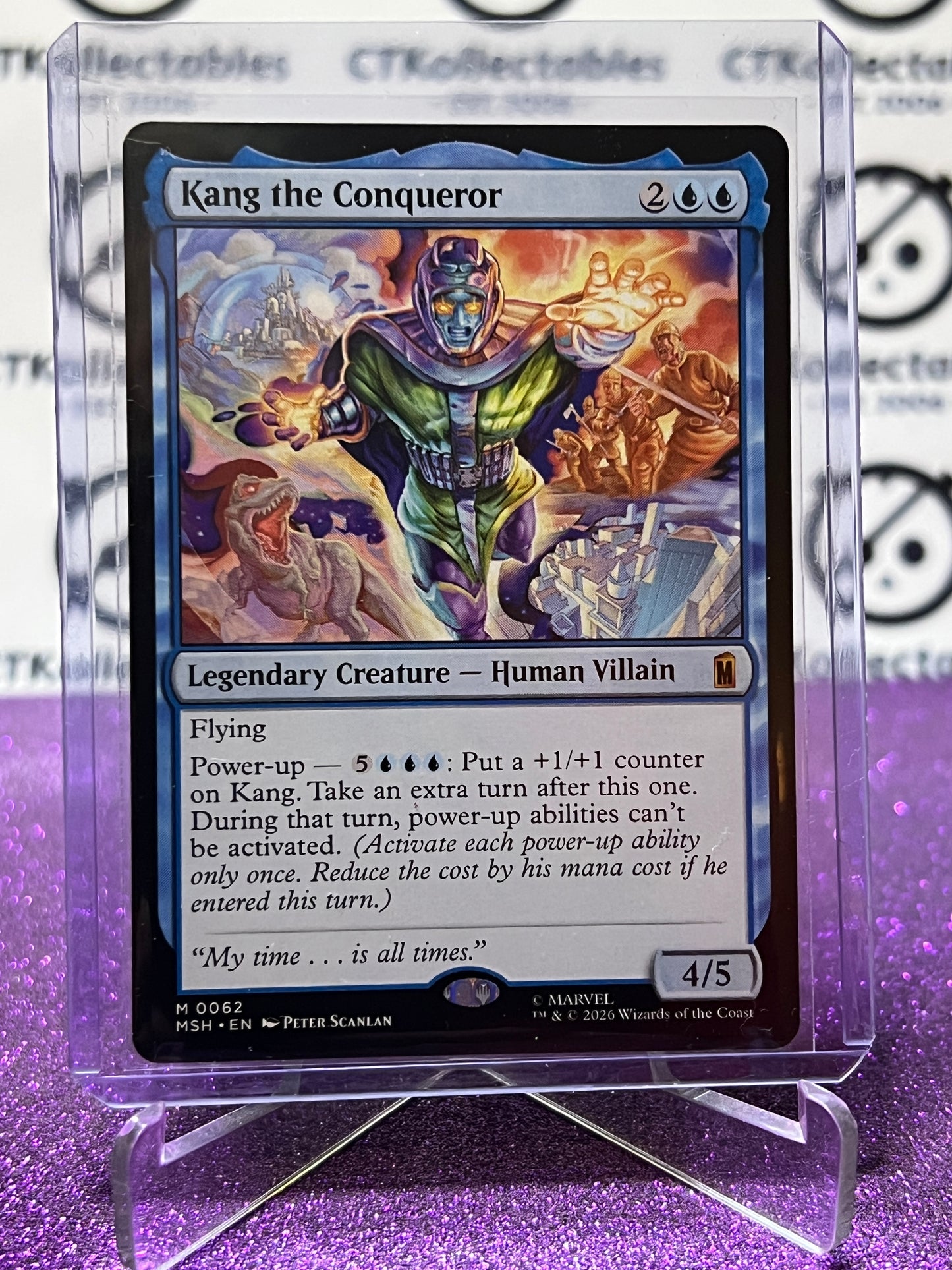 2026 MAGIC THE GATHERING / MARVEL SUPER HEROES KANG THE CONQUEROR # M 0062 MYSTIC NON-FOIL