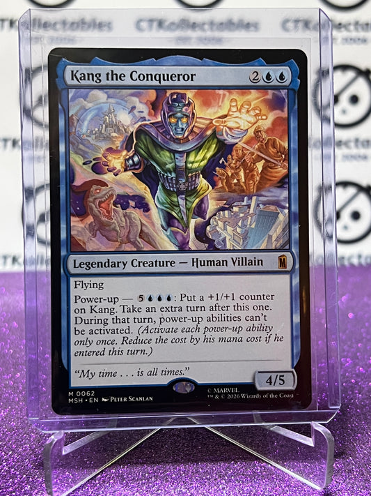 2026 MAGIC THE GATHERING / MARVEL SUPER HEROES KANG THE CONQUEROR # M 0062 MYSTIC NON-FOIL