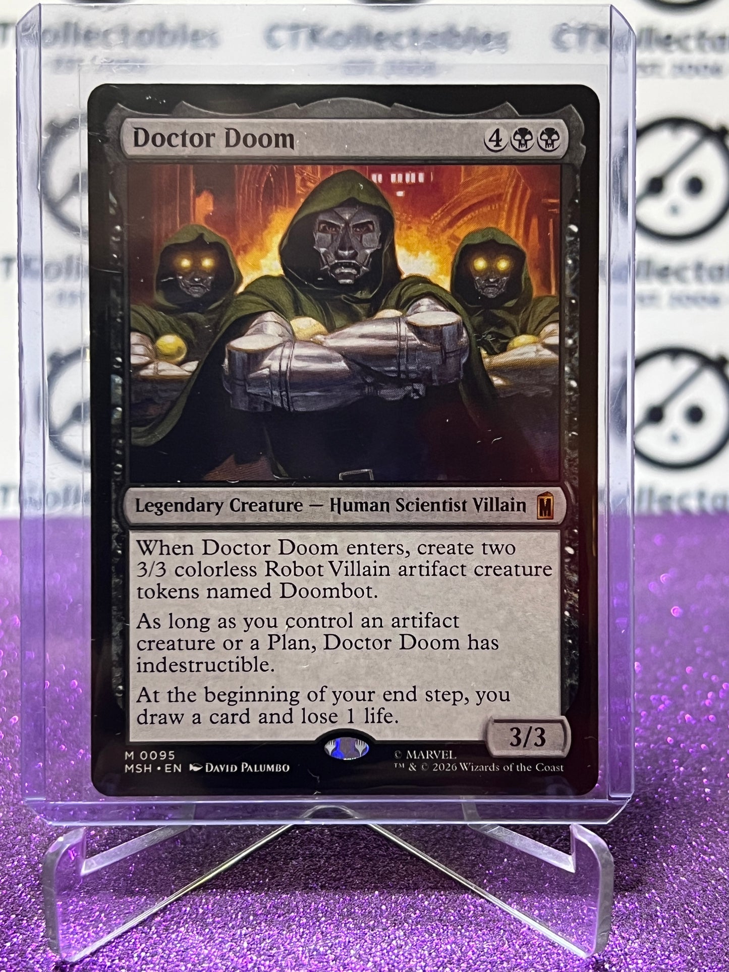 2026 MAGIC THE GATHERING / MARVEL SUPER HEROES DOCTOR DOOM # M 0095 MYSTIC NON-FOIL CARD