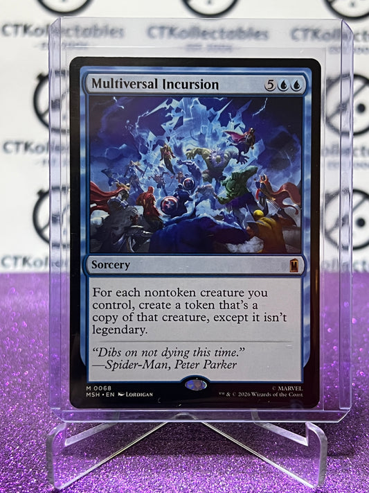 2026 MAGIC THE GATHERING / MARVEL SUPER HEROES MULTIVERSAL INCURSION # M 0068 MYSTIC NON-FOIL CARD