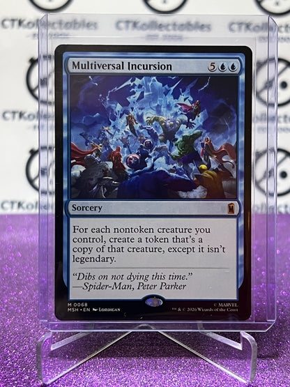 2026 MAGIC THE GATHERING / MARVEL SUPER HEROES MULTIVERSAL INCURSION # M 0068 MYSTIC NON-FOIL CARD
