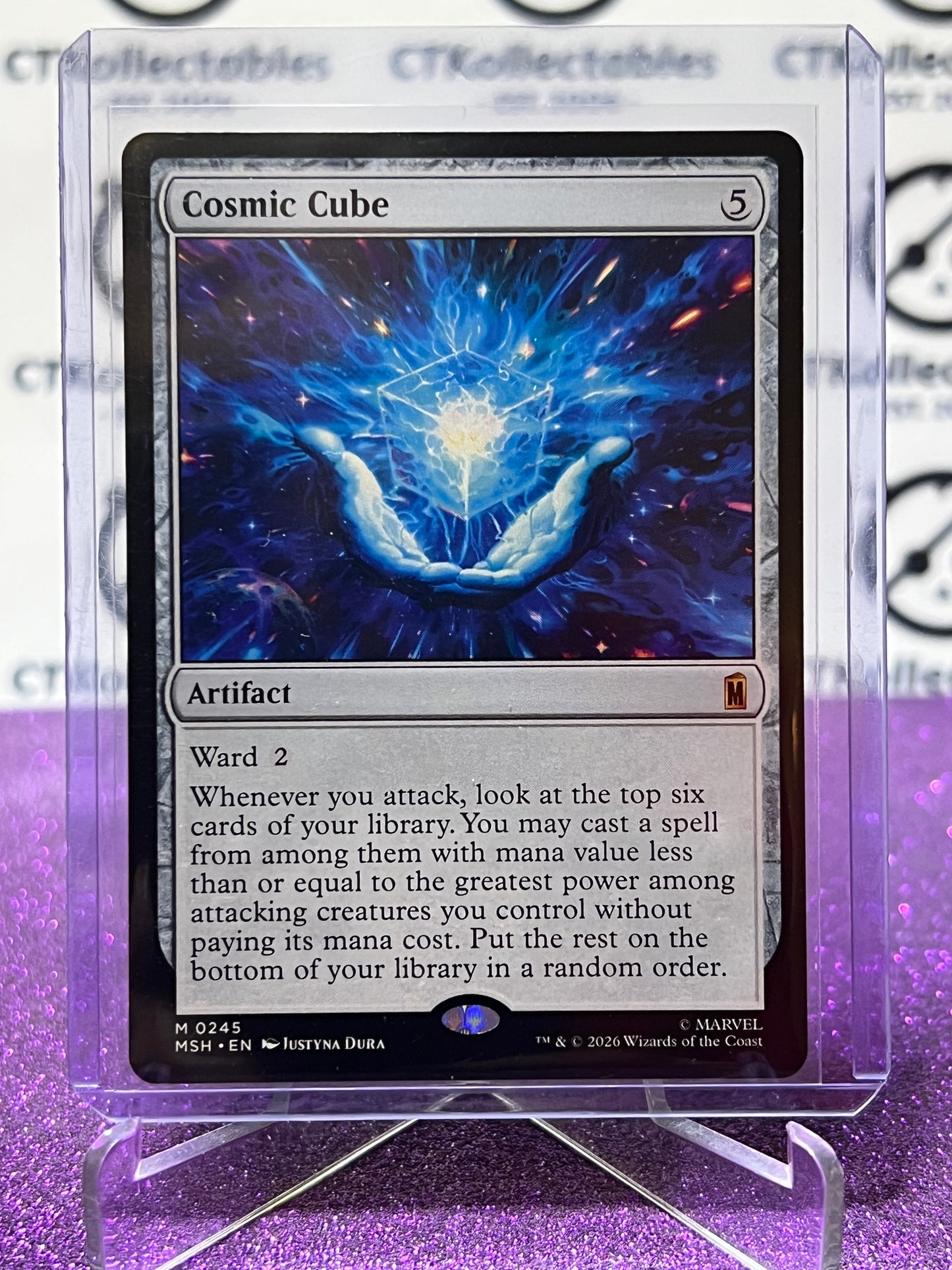 2026 MAGIC THE GATHERING / MARVEL SUPER HEROES COSMIC CUBE # M 0245 MYSTIC NON-FOIL CARD