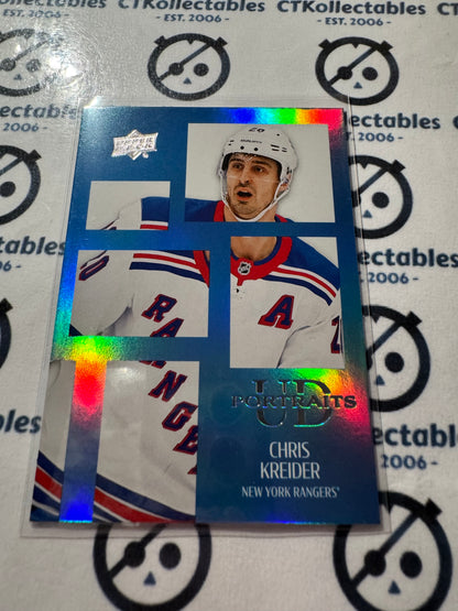 2024-25 Upper Deck Hockey Chris Kreider UD Portraits  #P-2 Rangers