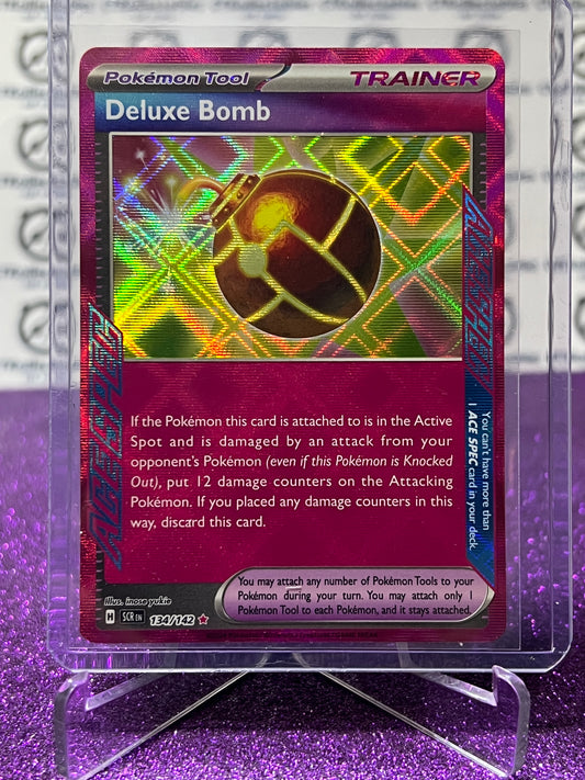 2024 SCARLET & VIOLET STELLAR CROWN POKEMON CARD DELUXE BOMB # 134/142