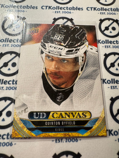 2024-25 Upper Deck Hockey Quinton Byfield UD CANVAS #C-40 Kings