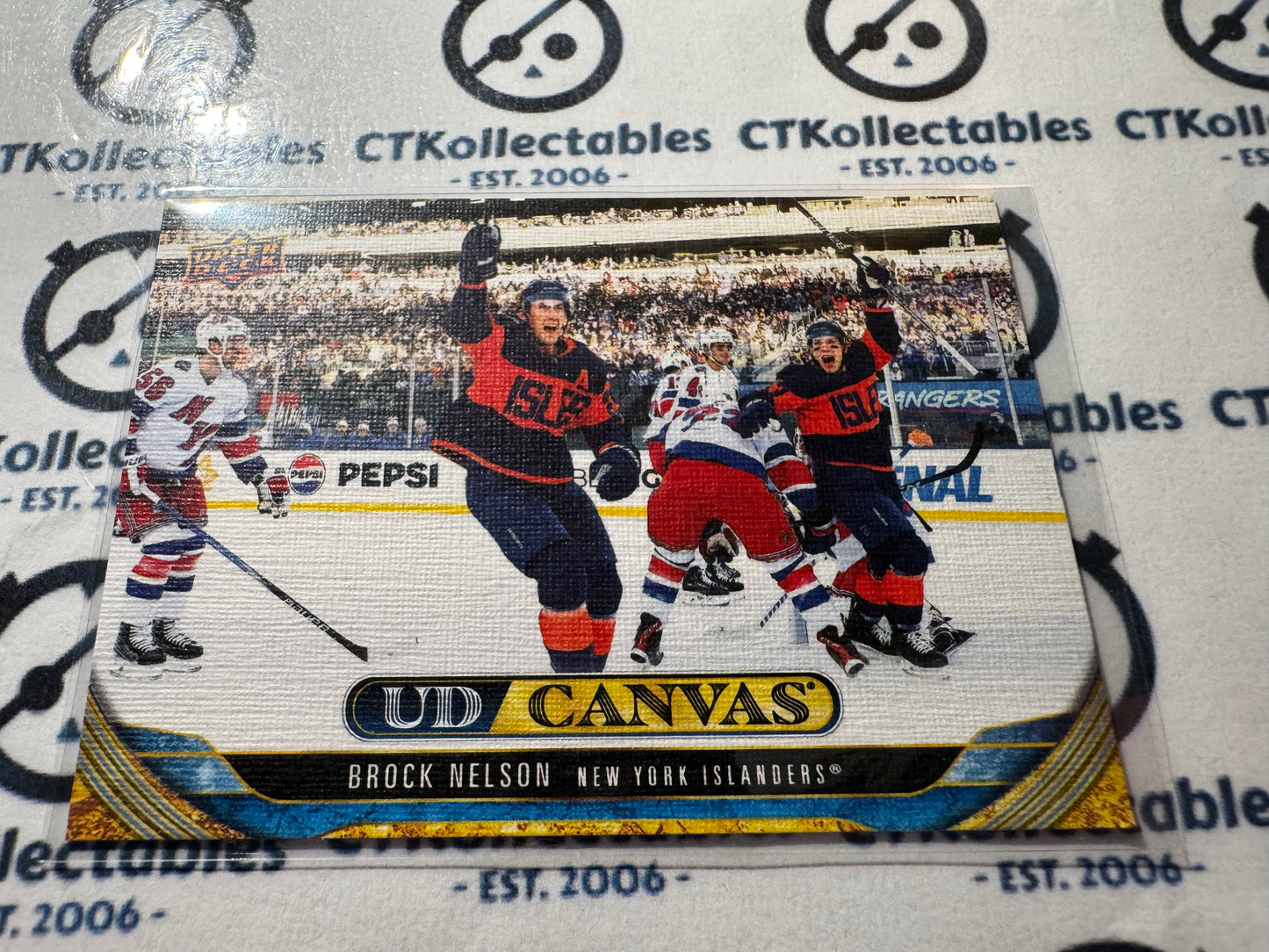 2024-25 Upper Deck Hockey Brock Nelson UD CANVAS #C-88 Islanders
