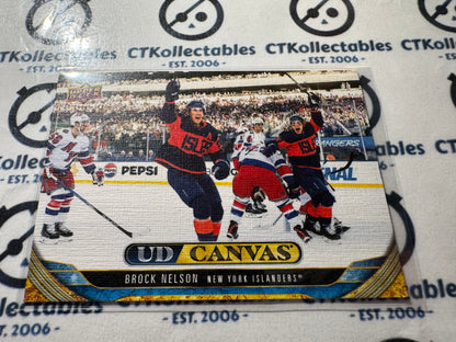 2024-25 Upper Deck Hockey Brock Nelson UD CANVAS #C-88 Islanders
