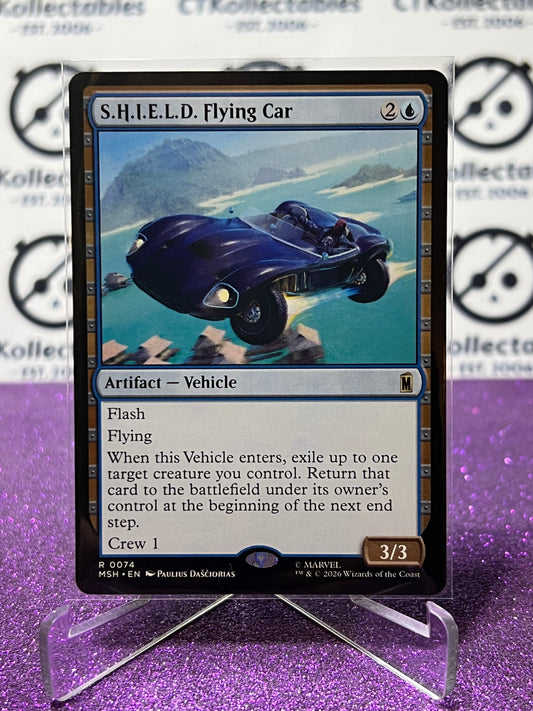 2026 MAGIC THE GATHERING / MARVEL SUPER HEROES S.H.I.E.L.D. FLYING CAR # R 0074 NON-FOIL CARD