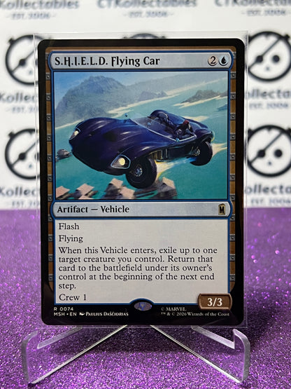2026 MAGIC THE GATHERING / MARVEL SUPER HEROES S.H.I.E.L.D. FLYING CAR # R 0074 NON-FOIL CARD