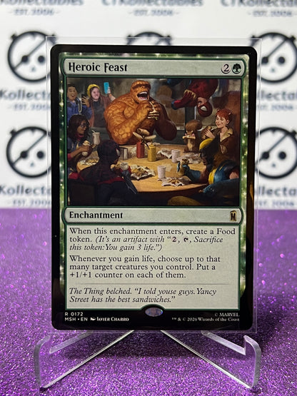 2026 MAGIC THE GATHERING / MARVEL SUPER HEROES HEROIC FEAST # R 0172 NON-FOIL CARD