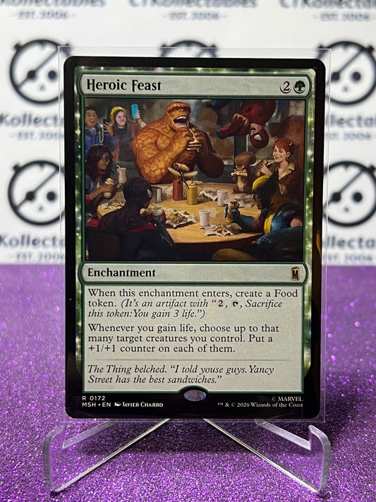2026 MAGIC THE GATHERING / MARVEL SUPER HEROES HEROIC FEAST # R 0172 NON-FOIL CARD