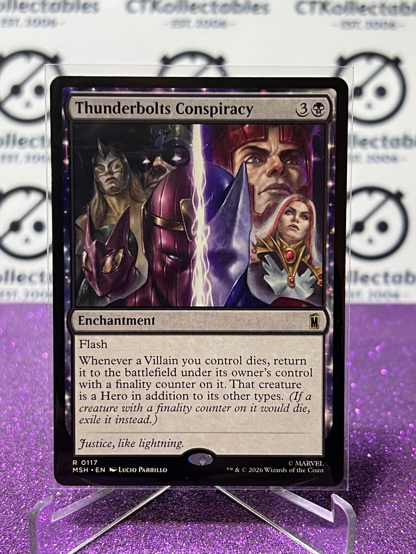 2026 MAGIC THE GATHERING / MARVEL SUPER HEROES THUNDERBOLTS CONSPIRACY # R 0117 NON-FOIL CARD
