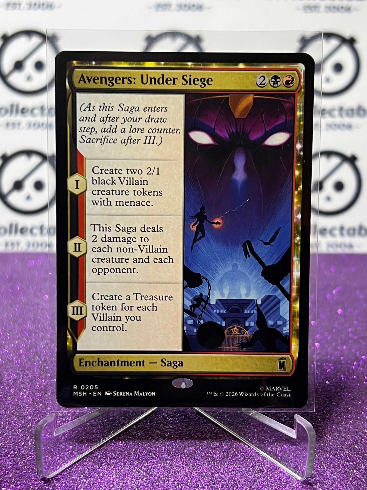 2026 MAGIC THE GATHERING / MARVEL SUPER HEROES AVENGERS: UNDER SIEGE # R 0205 NON-FOIL CARD