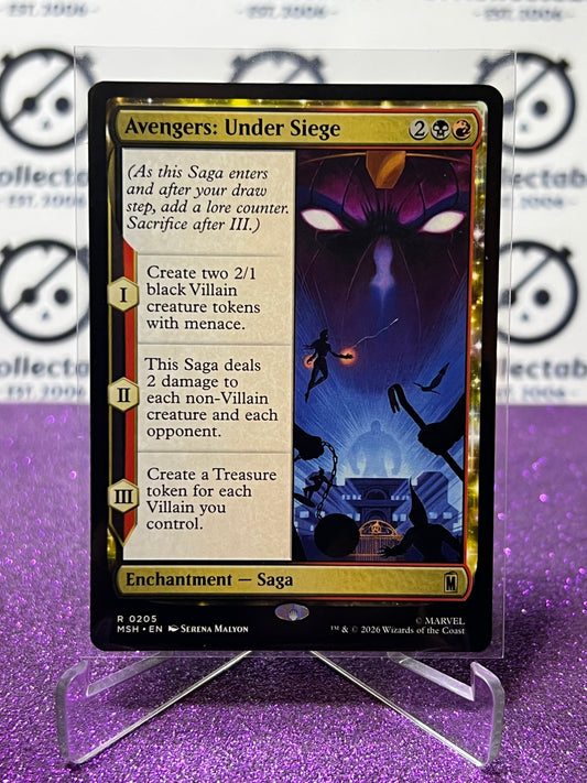 2026 MAGIC THE GATHERING / MARVEL SUPER HEROES AVENGERS: UNDER SIEGE # R 0205 NON-FOIL CARD