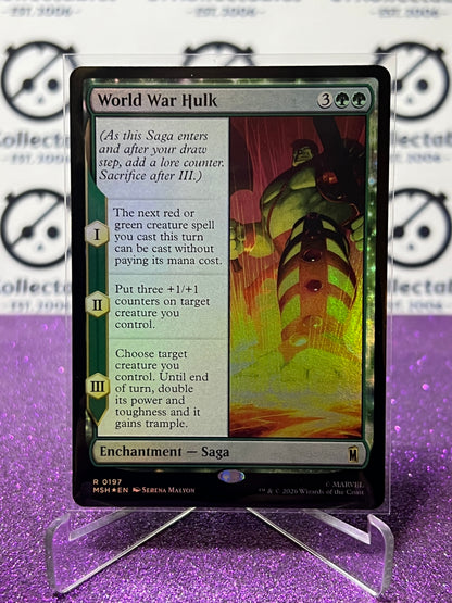 2026 MAGIC THE GATHERING / MARVEL SUPER HEROES WORLD WAR HULK # R 0197 FOIL CARD