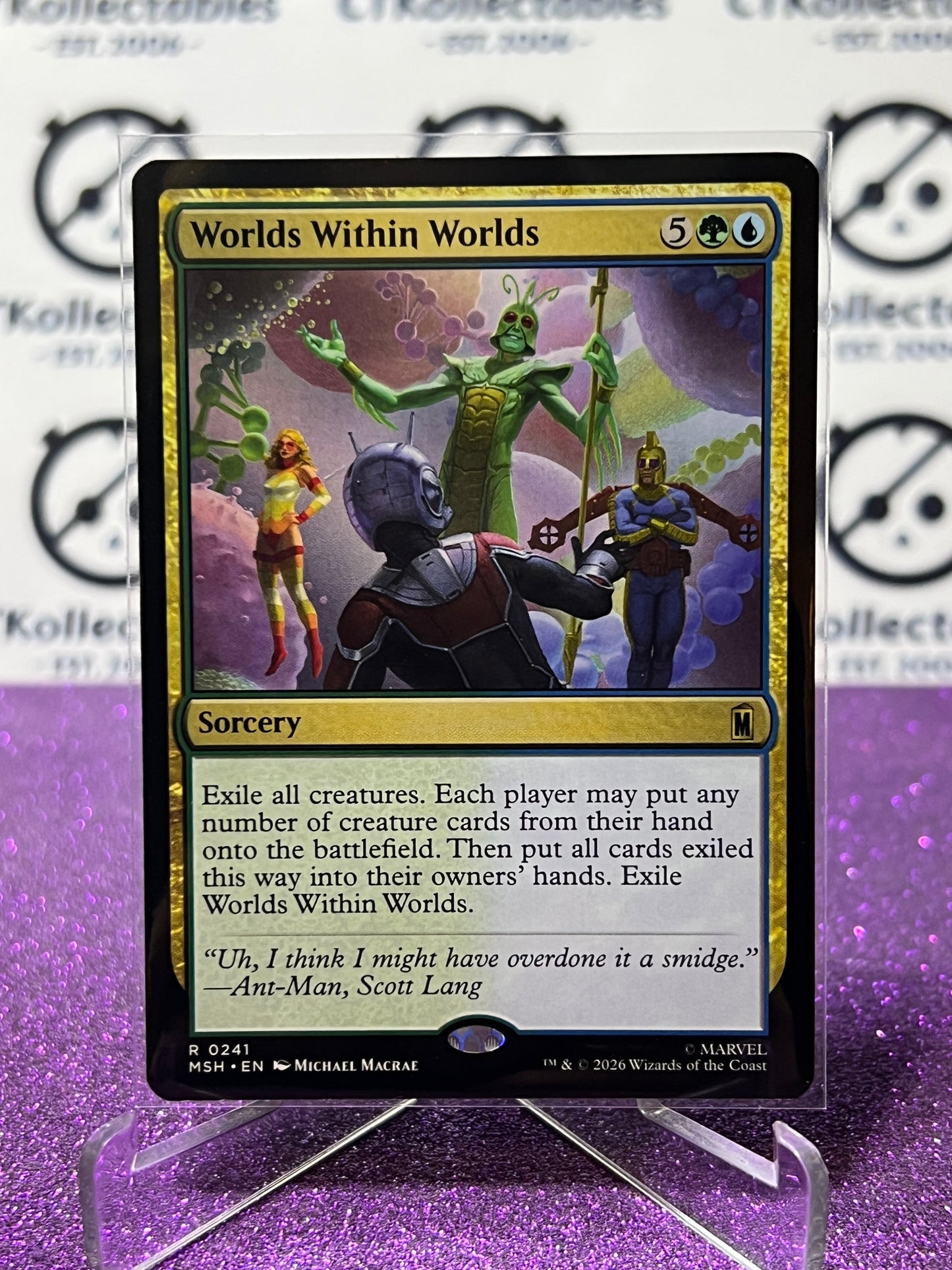 2026 MAGIC THE GATHERING / MARVEL SUPER HEROES WORLDS WITHIN WORLDS # R 0241 NON-FOIL CARD