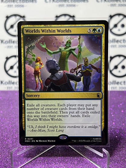 2026 MAGIC THE GATHERING / MARVEL SUPER HEROES WORLDS WITHIN WORLDS # R 0241 NON-FOIL CARD
