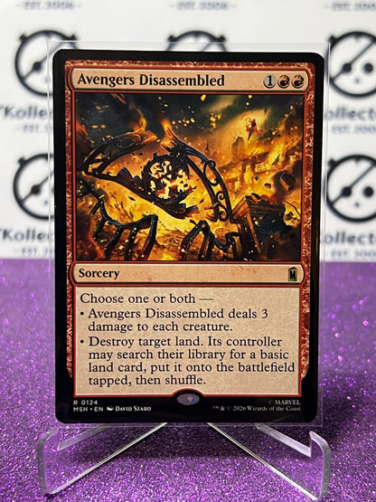 2026 MAGIC THE GATHERING / MARVEL SUPER HEROES AVENGERS DISASSEMBLED # R 0124 NON-FOIL CARD