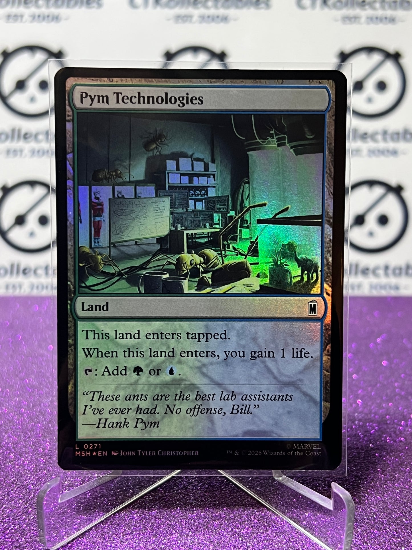 2026 MAGIC THE GATHERING / MARVEL SUPER HEROES PYM TECHNOLOGIES # R 0271 FOIL TCG  CARD