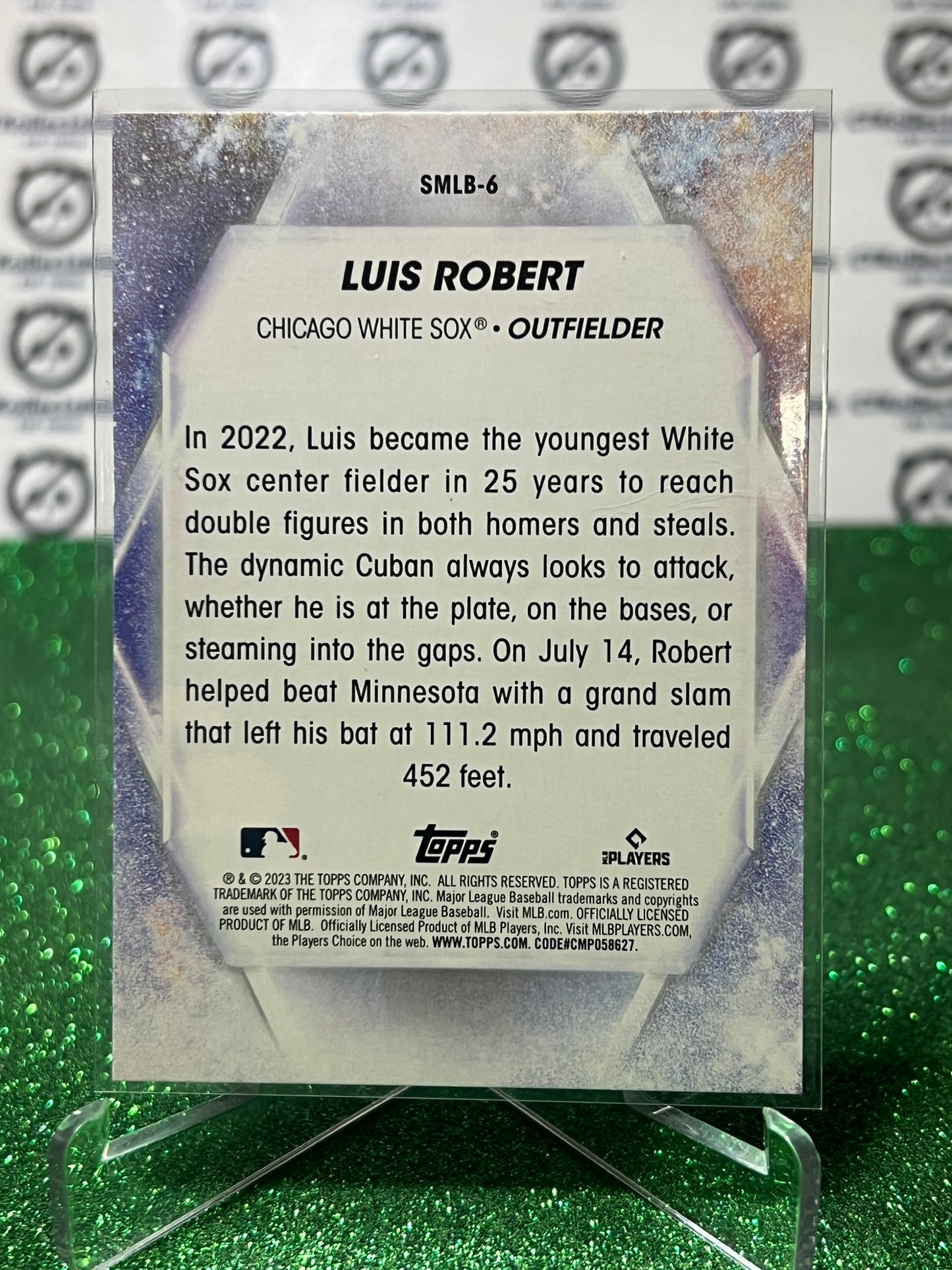 2023 TOPPS LUIS ROBERT # SMLB-6 CHICAGO WHITE SOX BASEBALL CARD