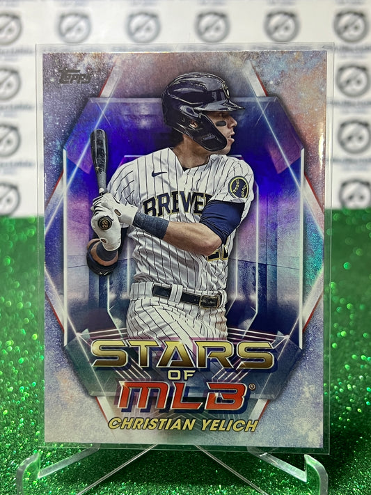 2023 TOPPS CHRISTIAN YELICH # SMLB-11 MILWAUKEE BREWERS BASEBALL CARD