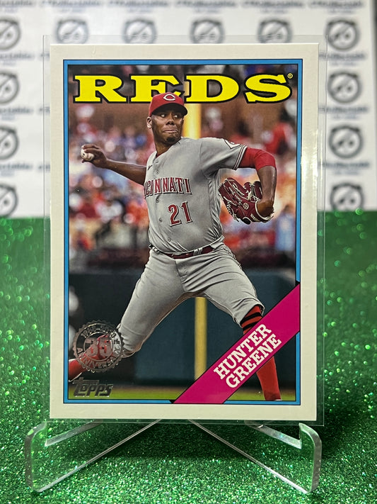 2023 TOPPS HUNTER GREENE # T88-49 CINCINNATI REDS BASEBALL CARD