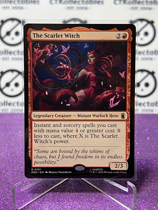 2026 MAGIC THE GATHERING / MARVEL SUPER HEROES THE SCARLET WITCH # R 0151 NON-FOIL TCG  CARD